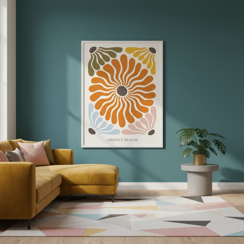 Groovy Bloom by Henri Matisse wall - art - picture - poster