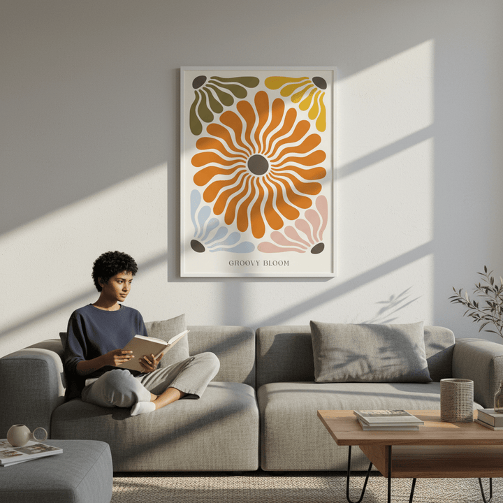 Groovy Bloom by Henri Matisse wall - art - picture - poster