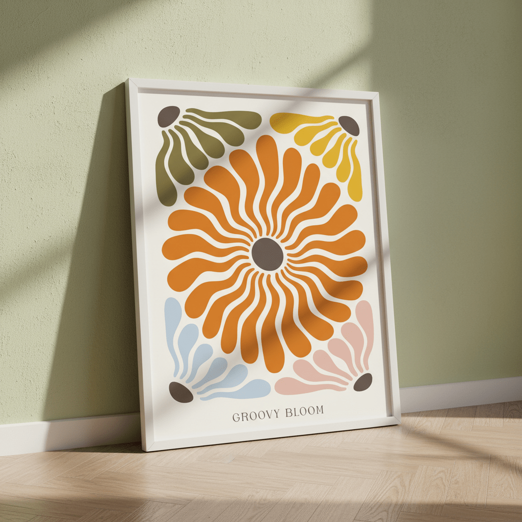 Groovy Bloom by Henri Matisse wall - art - picture - poster