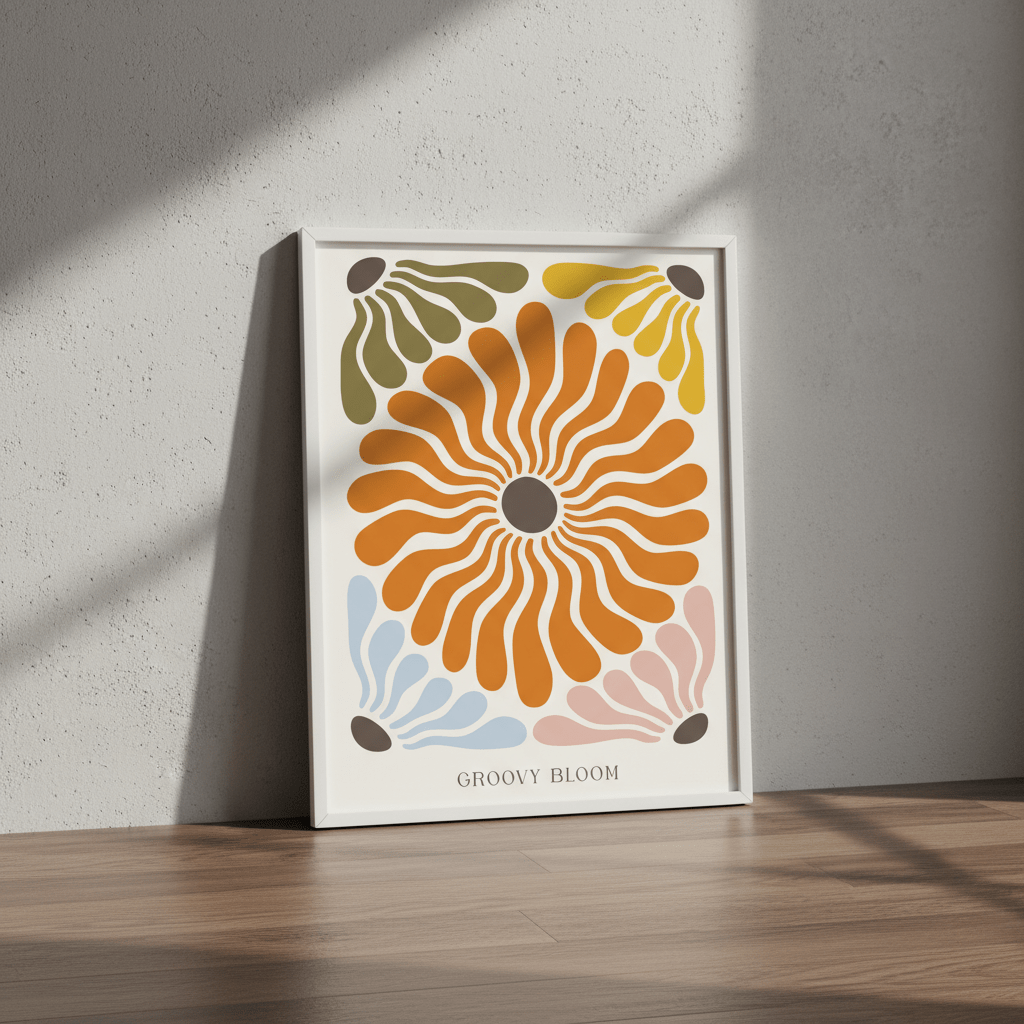 Groovy Bloom by Henri Matisse wall - art - picture - poster