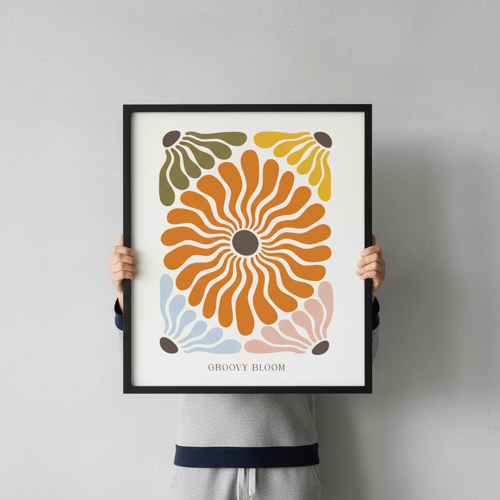 Groovy Bloom by Henri Matisse wall - art - picture - poster