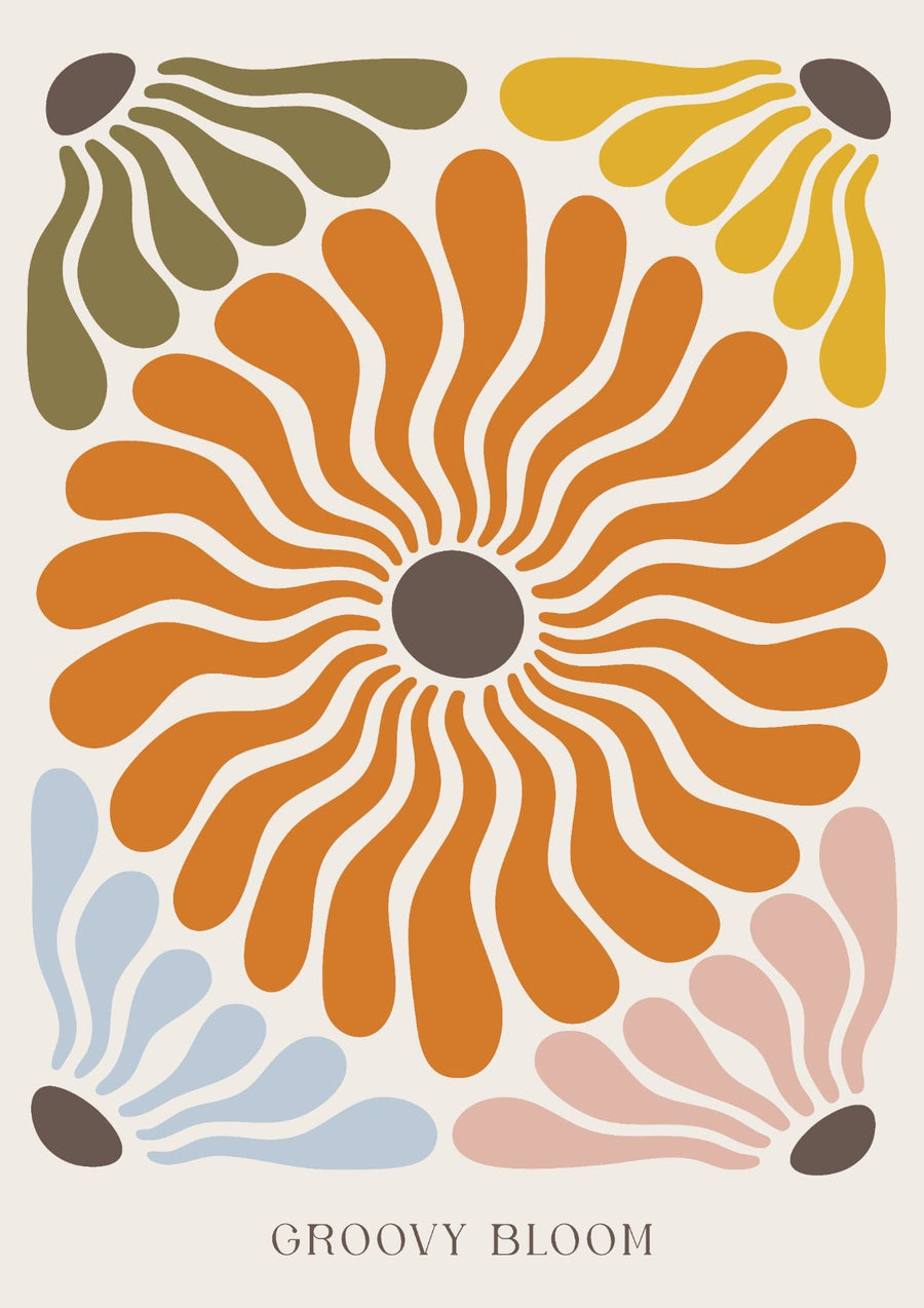 Groovy Bloom by Henri Matisse