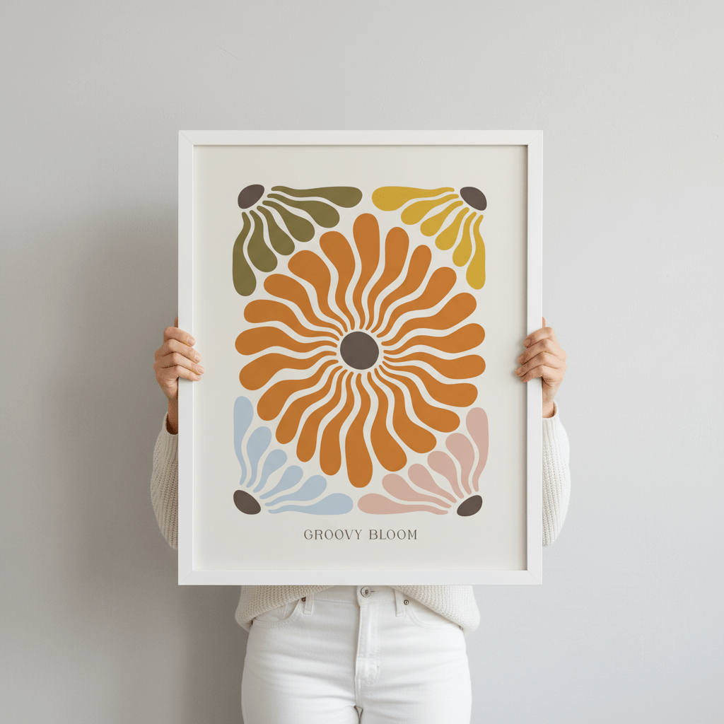 Groovy Bloom by Henri Matisse wall - art - picture - poster