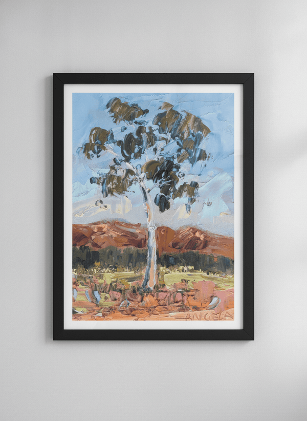 Gum Tree By Angela Hawkey | Art & Canvas Print