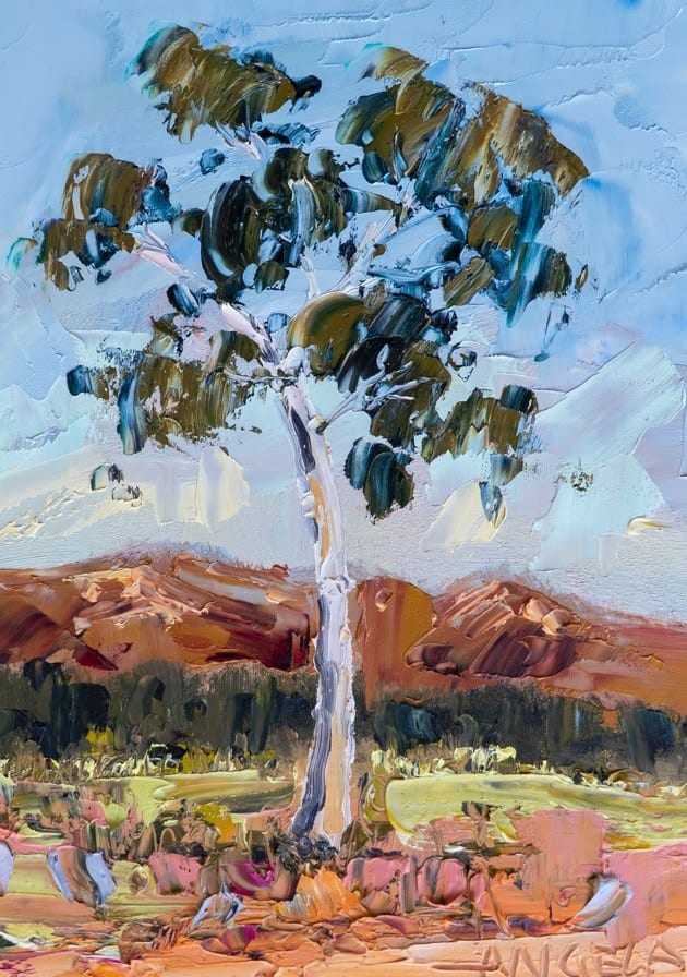 Gum Tree By Angela Hawkey