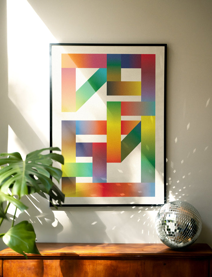 Gummy Prism wall - art - picture - poster