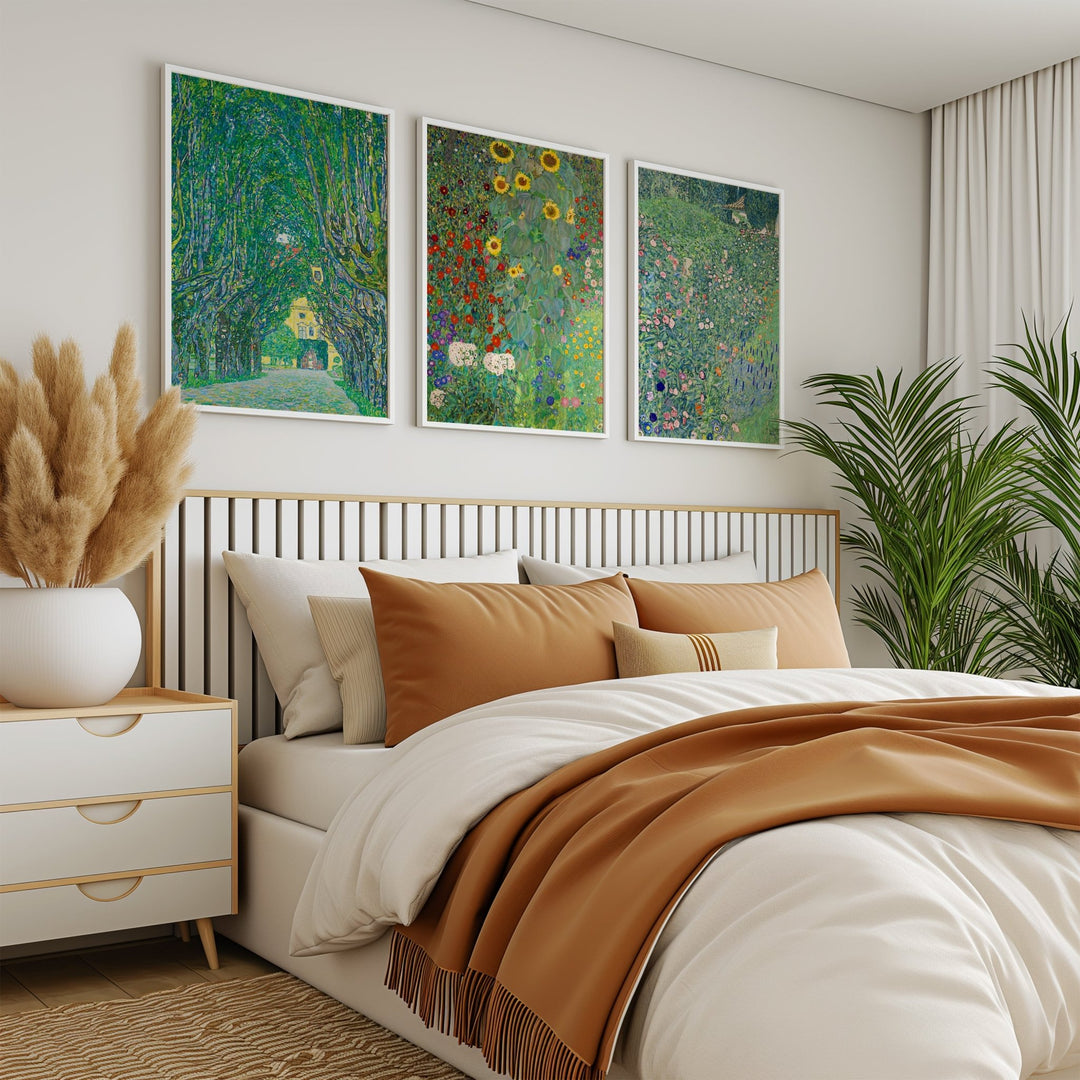 Gustav Klimt Trio Exhibition Prints Wall Art wall - art - picture - poster