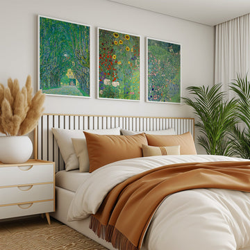 Gustav Klimt Trio Exhibition Prints Wall Art wall - art - picture - poster