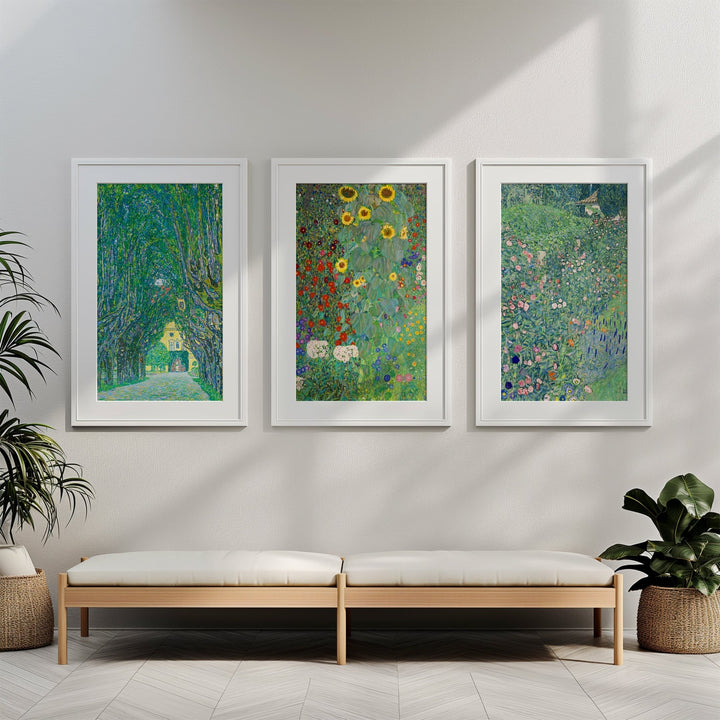 Gustav Klimt Trio Exhibition Prints Wall Art wall - art - picture - poster