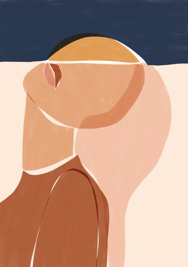 Half Face Half Sun by Ivy Green Illustrations