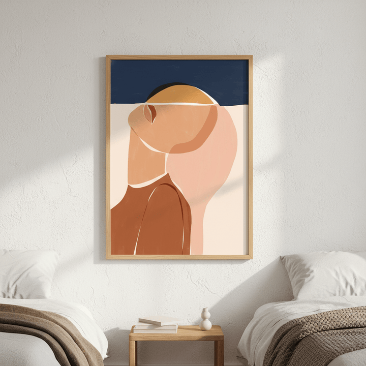 Half Face Half Sun by Ivy Green Illustrations wall - art - picture - poster