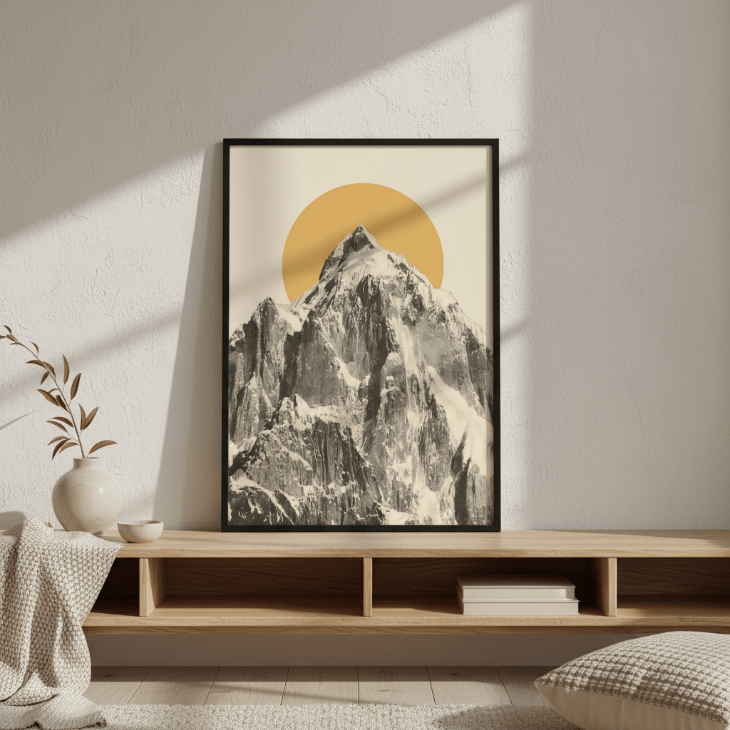 Halo Peak by Florent Bodart wall - art - picture - poster