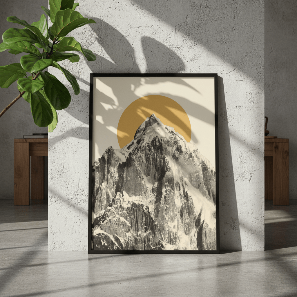 Halo Peak by Florent Bodart wall - art - picture - poster