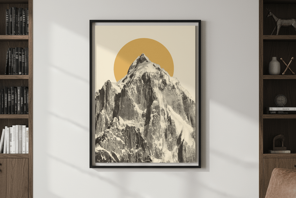 Halo Peak by Florent Bodart wall - art - picture - poster