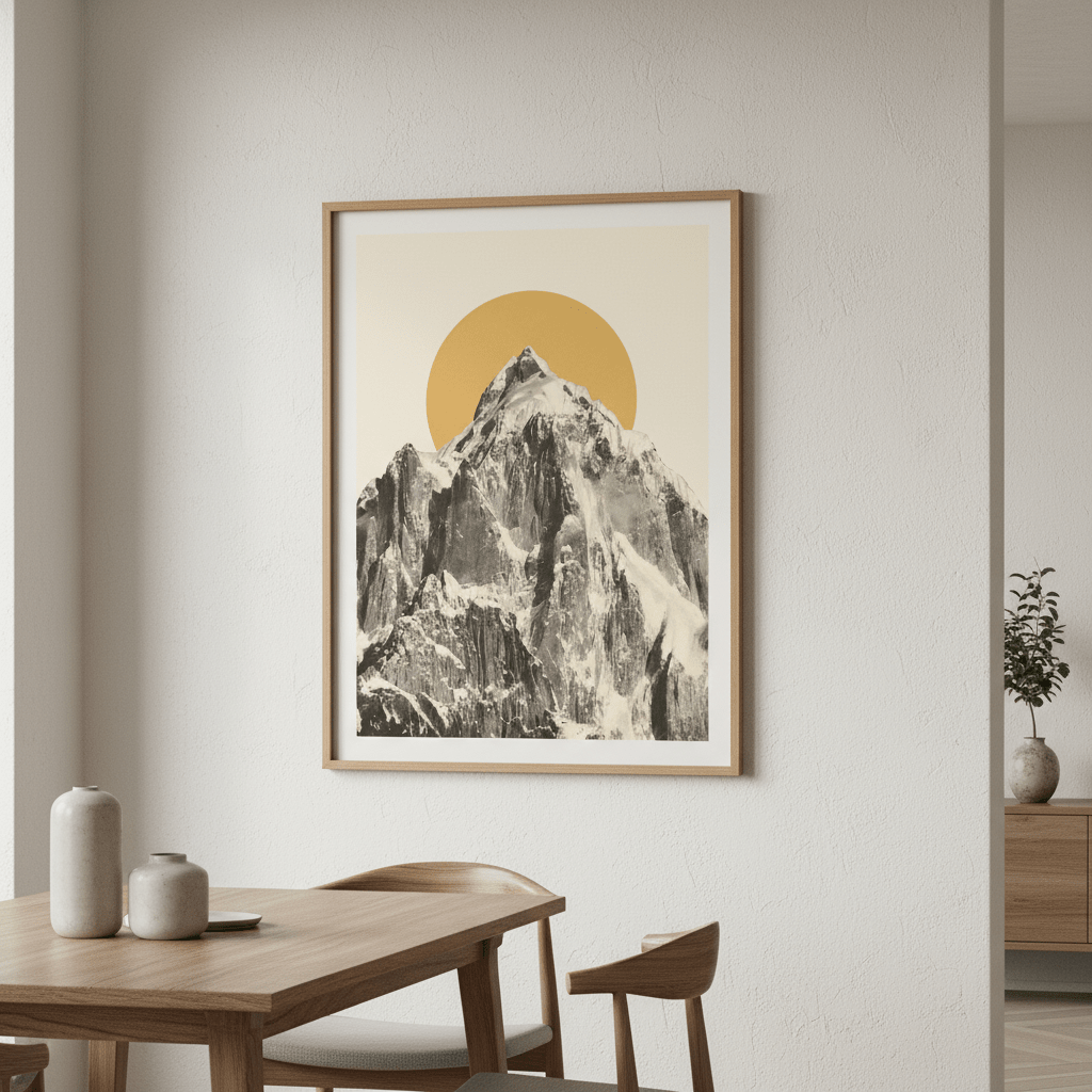 Halo Peak by Florent Bodart wall - art - picture - poster