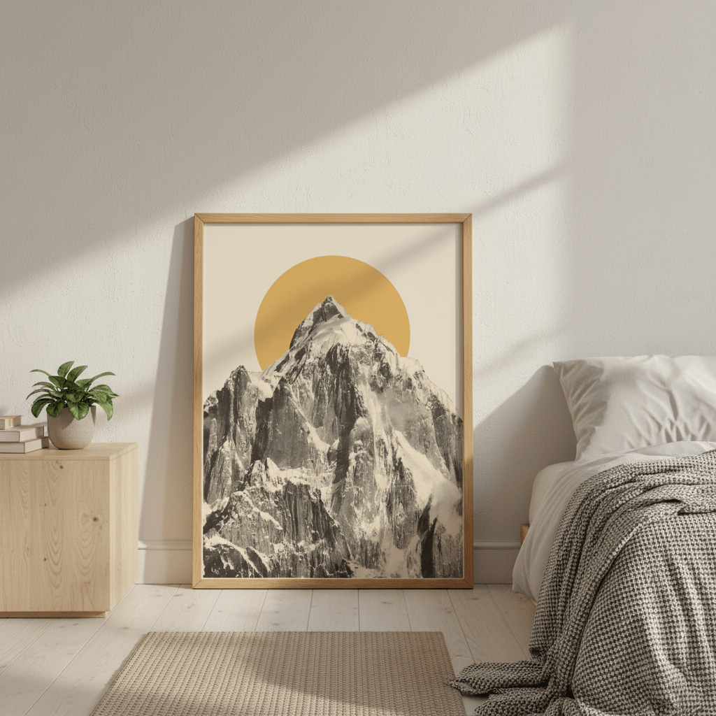 Halo Peak by Florent Bodart wall - art - picture - poster