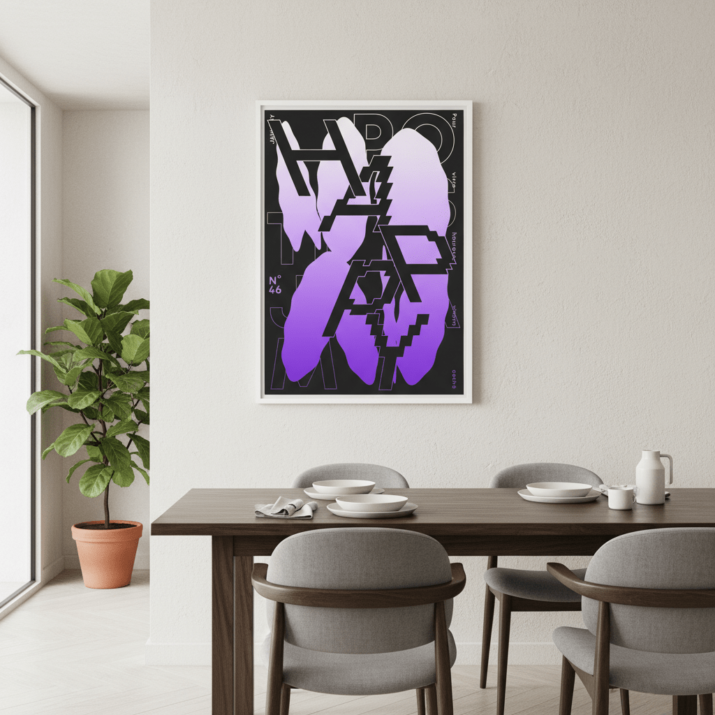 Happy by Jerome Bizien wall - art - picture - poster