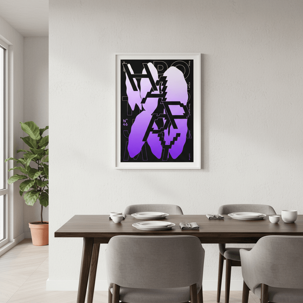 Happy by Jerome Bizien wall - art - picture - poster