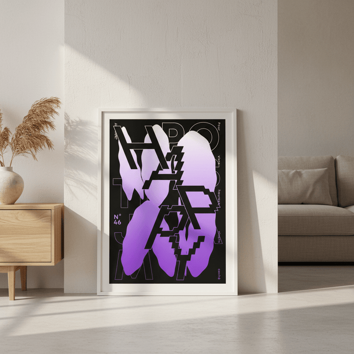 Happy by Jerome Bizien wall - art - picture - poster