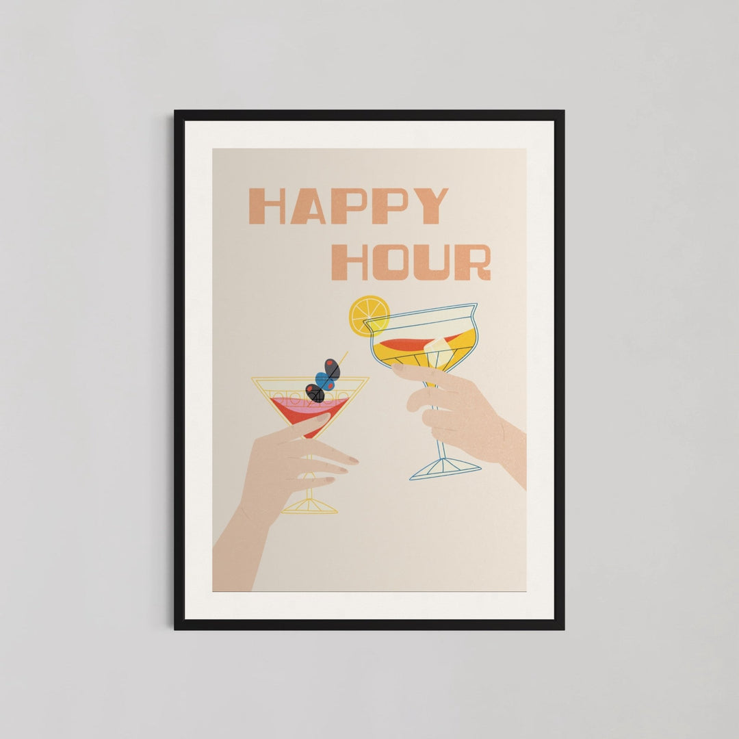 Happy Hour Wall Art - Style My Wall