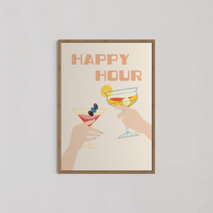 Happy Hour Wall Art - Style My Wall