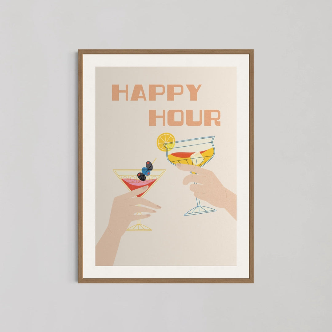 Happy Hour Wall Art - Style My Wall