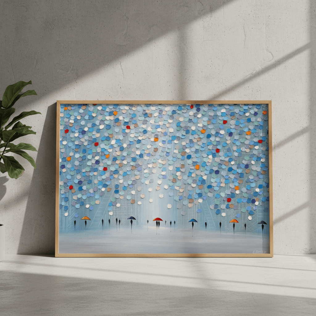 Happy Sunny Rain by Ekaterina Ermilkina wall - art - picture - poster