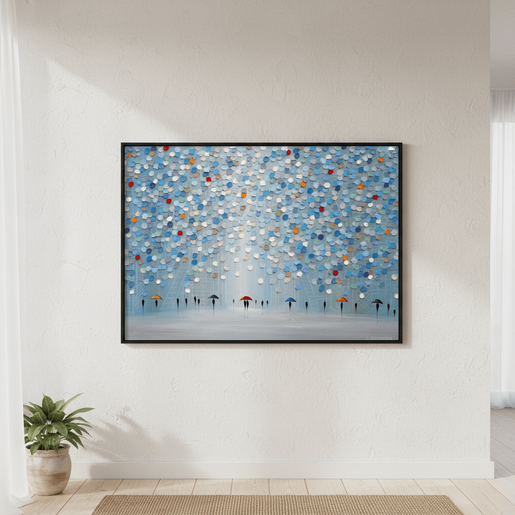 Happy Sunny Rain by Ekaterina Ermilkina wall - art - picture - poster