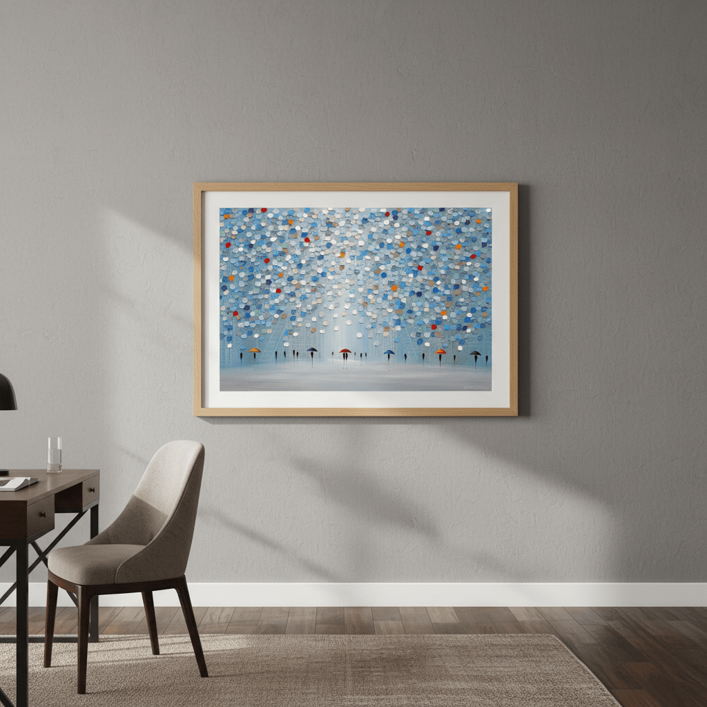 Happy Sunny Rain by Ekaterina Ermilkina wall - art - picture - poster