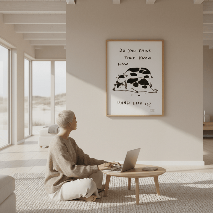 Hard Life by Hayde Nizard wall - art - picture - poster