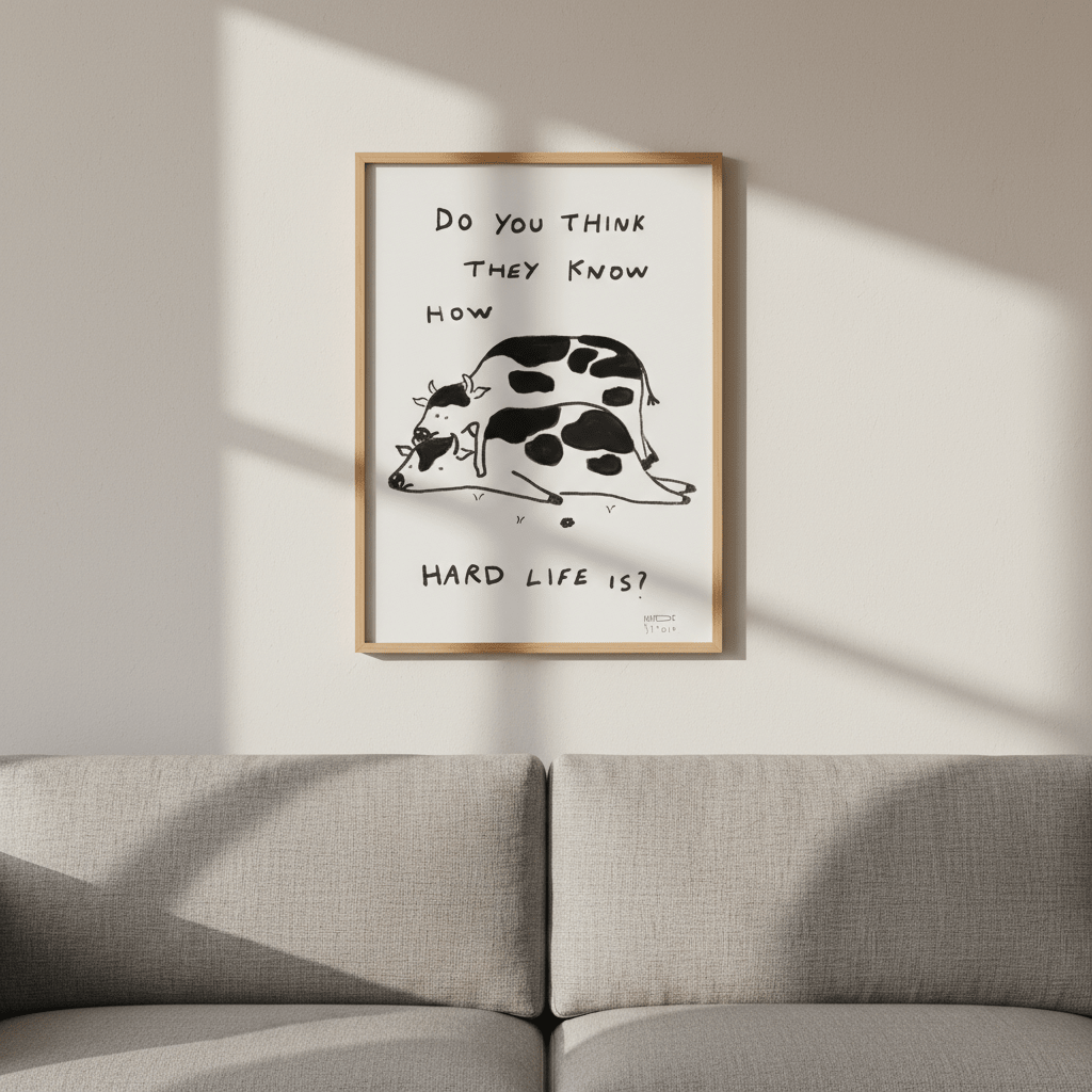 Hard Life by Hayde Nizard wall - art - picture - poster