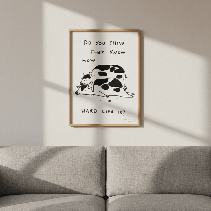 Hard Life by Hayde Nizard wall - art - picture - poster