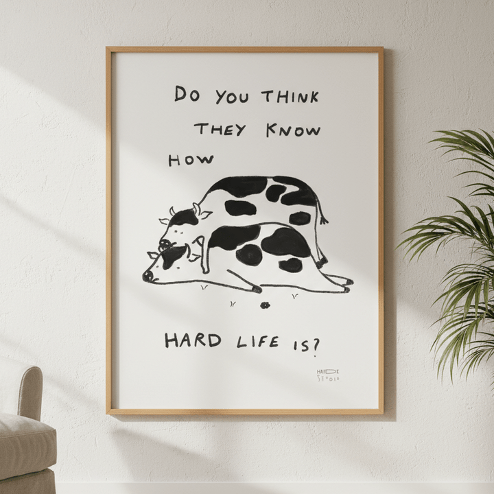 Hard Life by Hayde Nizard wall - art - picture - poster