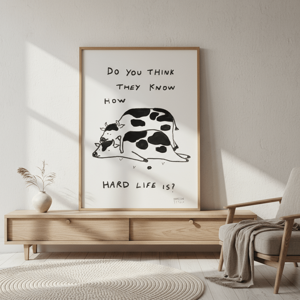 Hard Life by Hayde Nizard wall - art - picture - poster