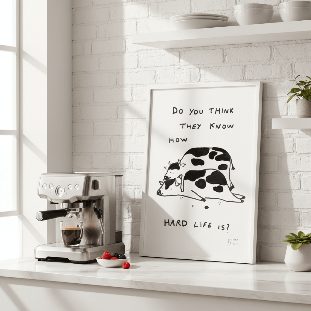 Hard Life by Hayde Nizard wall - art - picture - poster