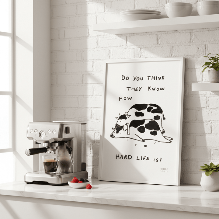 Hard Life by Hayde Nizard wall - art - picture - poster
