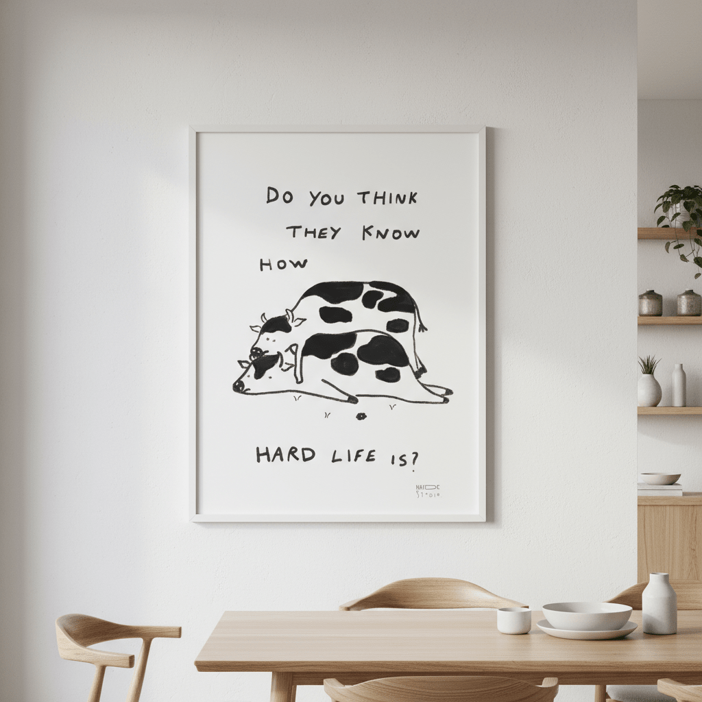 Hard Life by Hayde Nizard wall - art - picture - poster