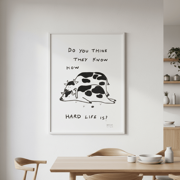 Hard Life by Hayde Nizard wall - art - picture - poster