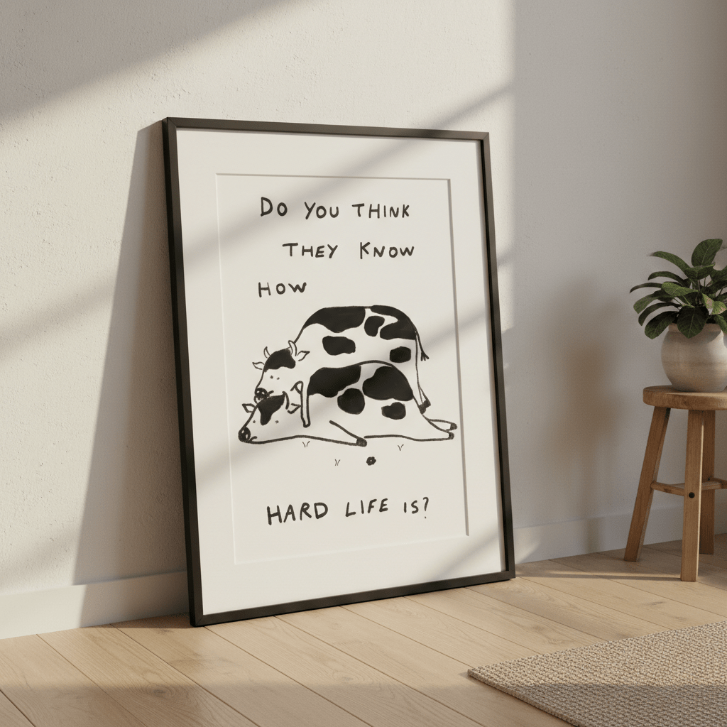 Hard Life by Hayde Nizard wall - art - picture - poster