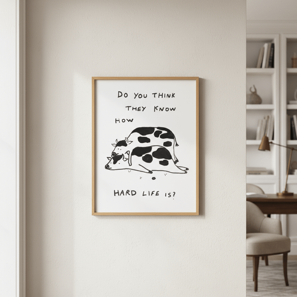 Hard Life by Hayde Nizard wall - art - picture - poster