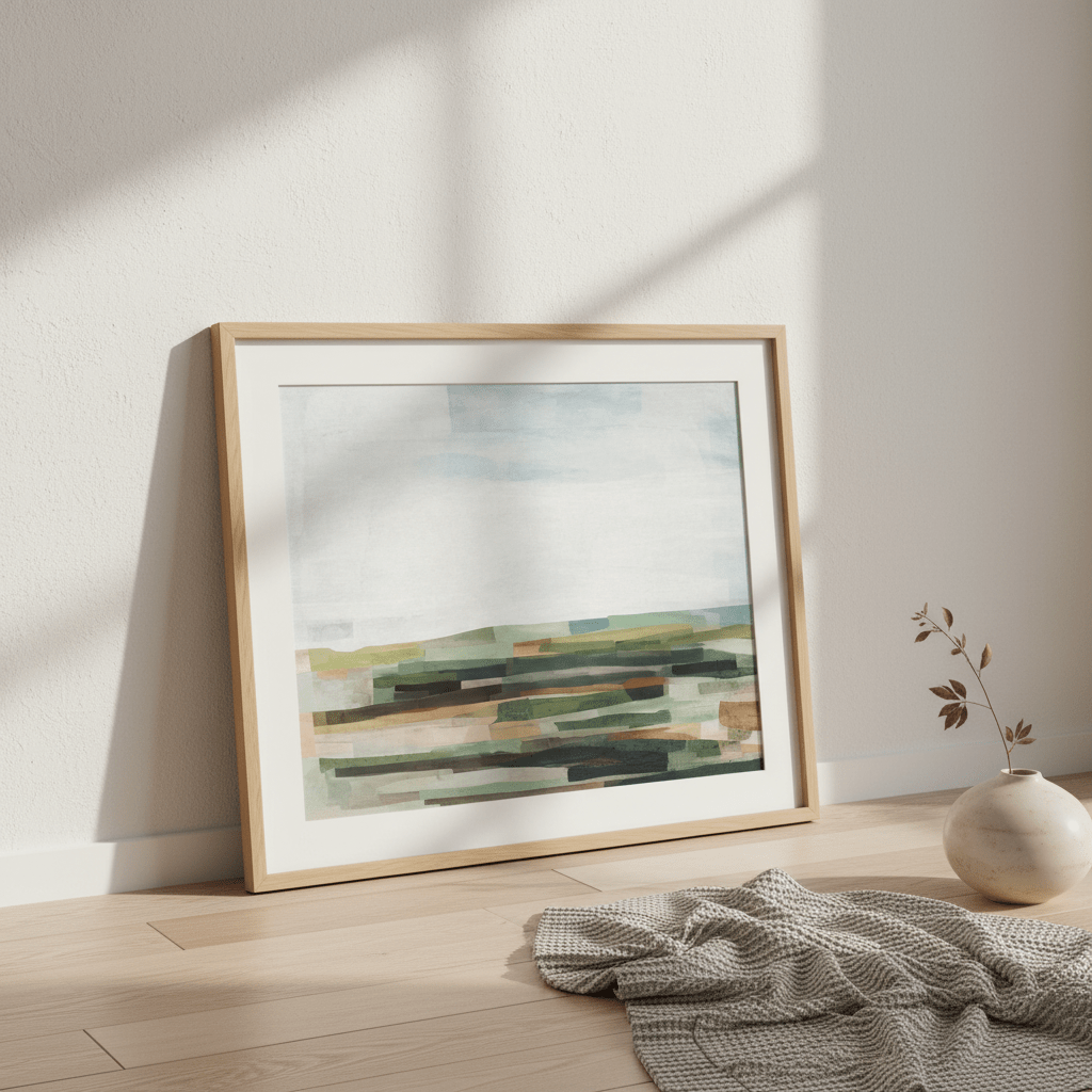 Harvest Abstract by Deer Muskeeter wall - art - picture - poster
