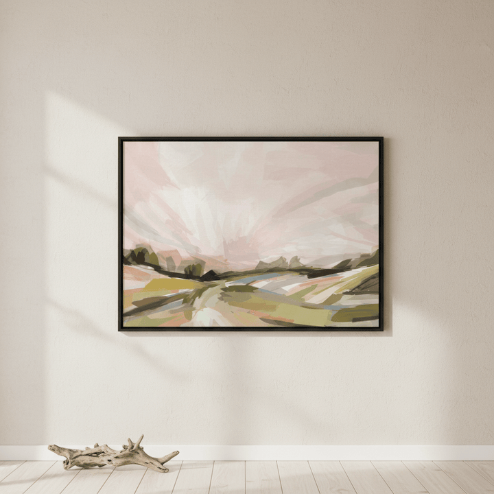 Harvest Sunset by Deer Muskeeter wall - art - picture - poster