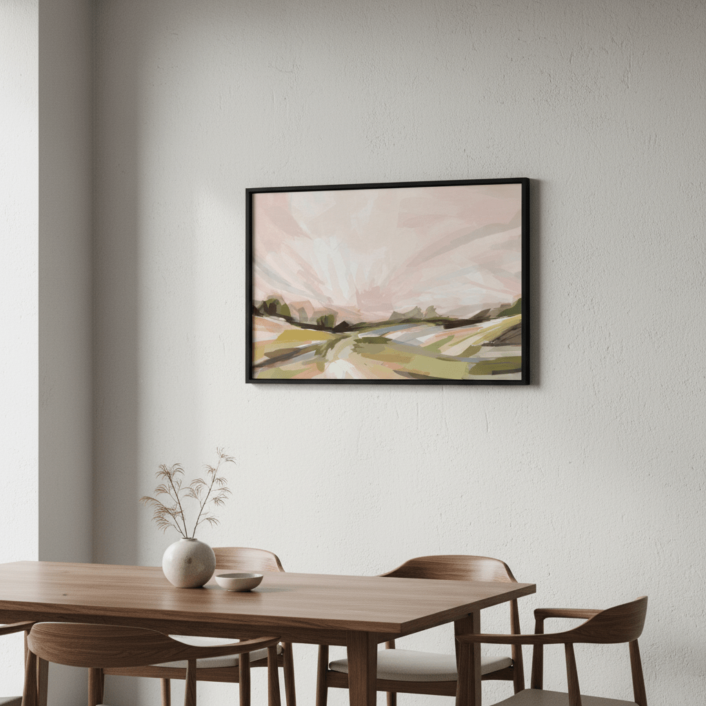 Harvest Sunset by Deer Muskeeter wall - art - picture - poster