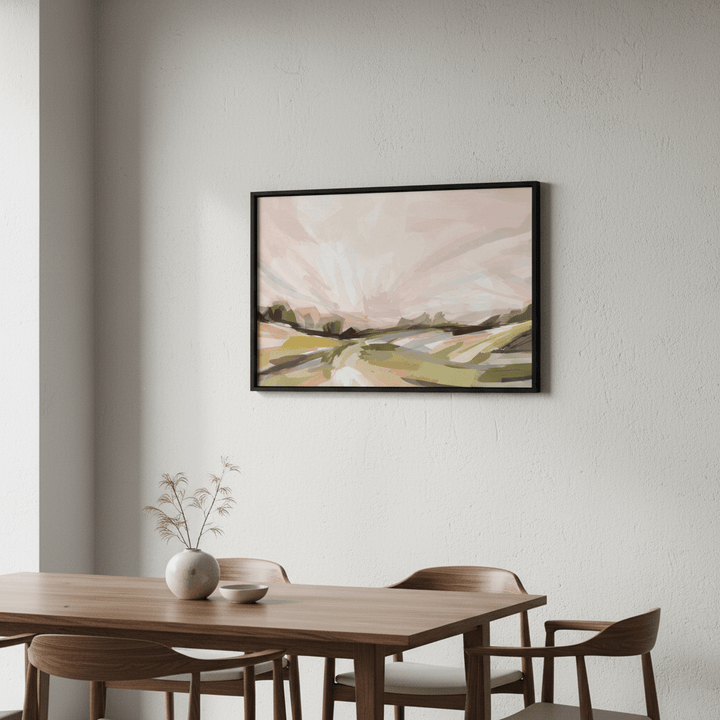 Harvest Sunset by Deer Muskeeter wall - art - picture - poster