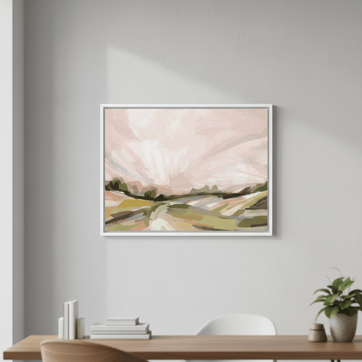 Harvest Sunset by Deer Muskeeter wall - art - picture - poster