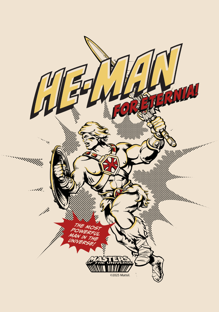 He Man Masters of the Universe Comic Print