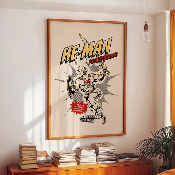 He Man Masters of the Universe Comic Print