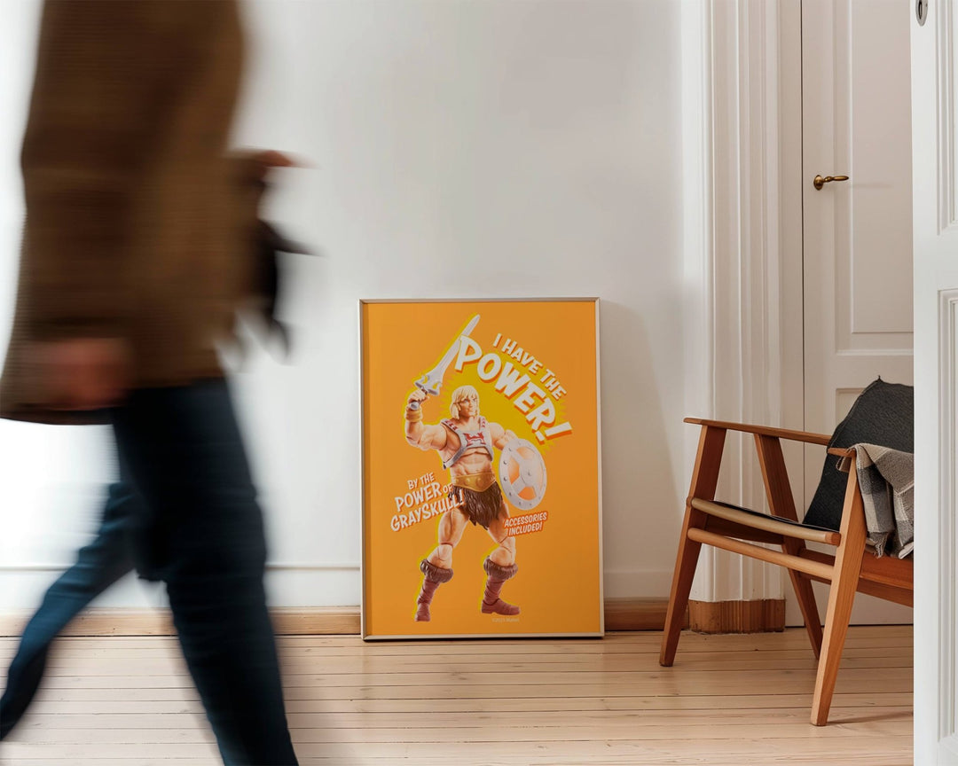 He Man Masters of the Universe Toy Box Cover Print wall - art - picture - poster