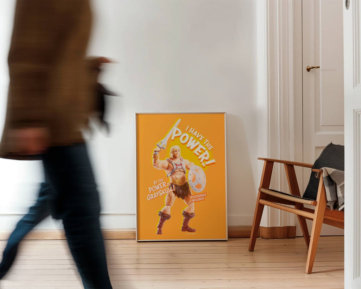 He Man Masters of the Universe Toy Box Cover Print wall - art - picture - poster