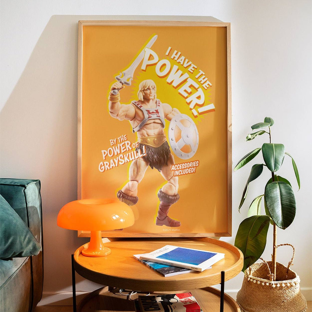 He Man Masters of the Universe Toy Box Cover Print wall - art - picture - poster